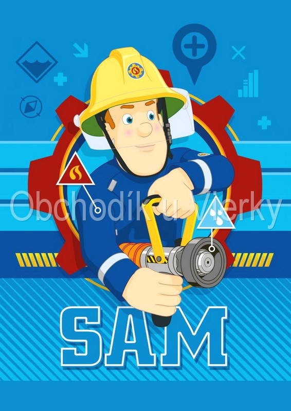 Jedlý obrázok Požiarnik Sam č. 8142,07